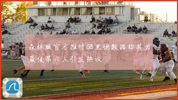 森林狼官方推特晒里德数据称其为最佳第六人引发热议